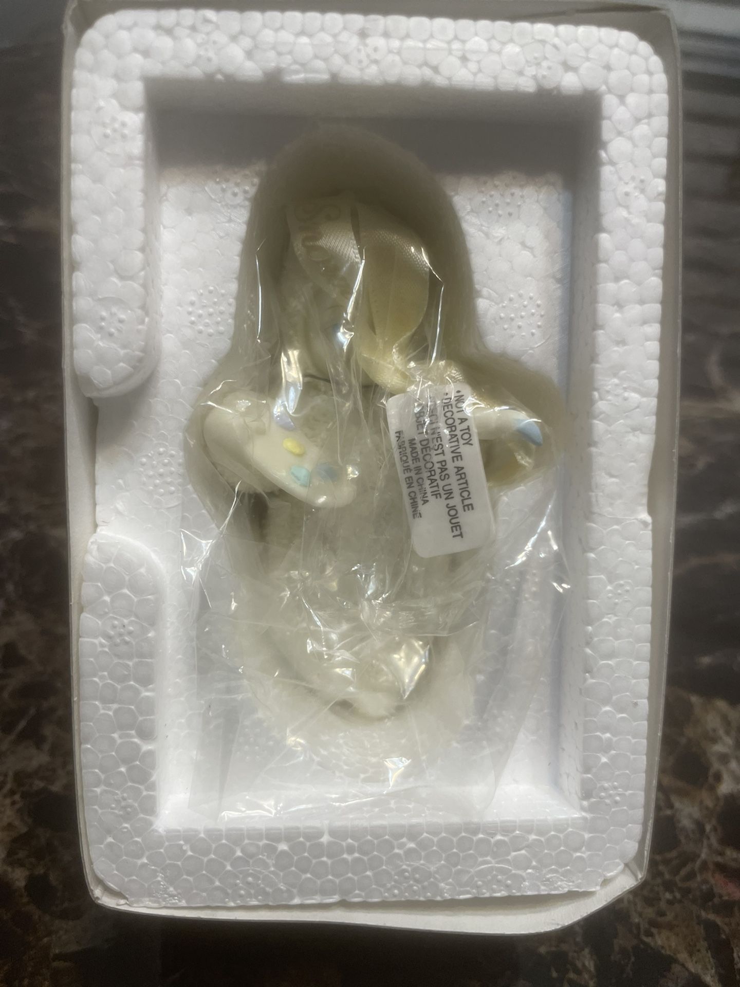 Snowbabies Vintage “Be An Artist” Ornament 2000