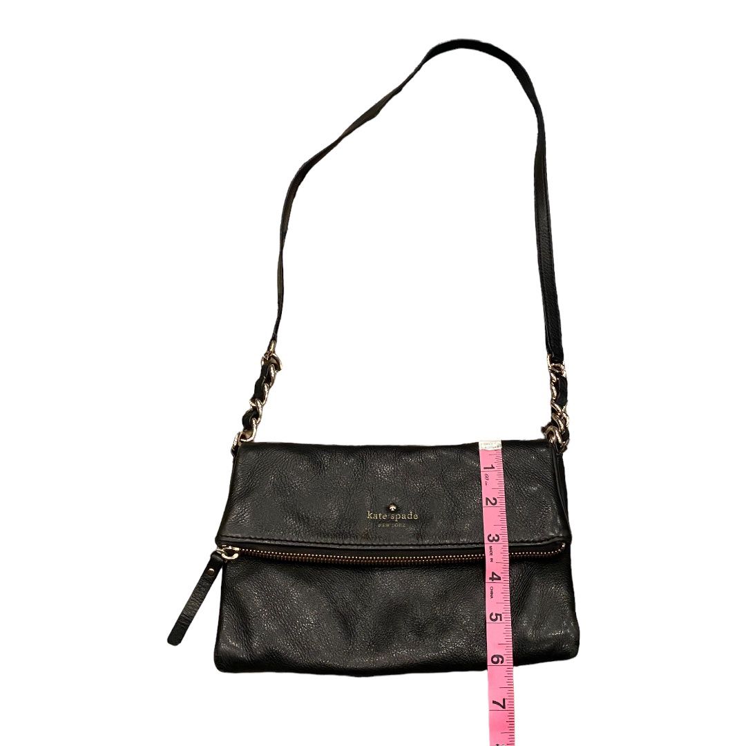 Kate Spade Pebbled Leather Foldover Crossbody Bag