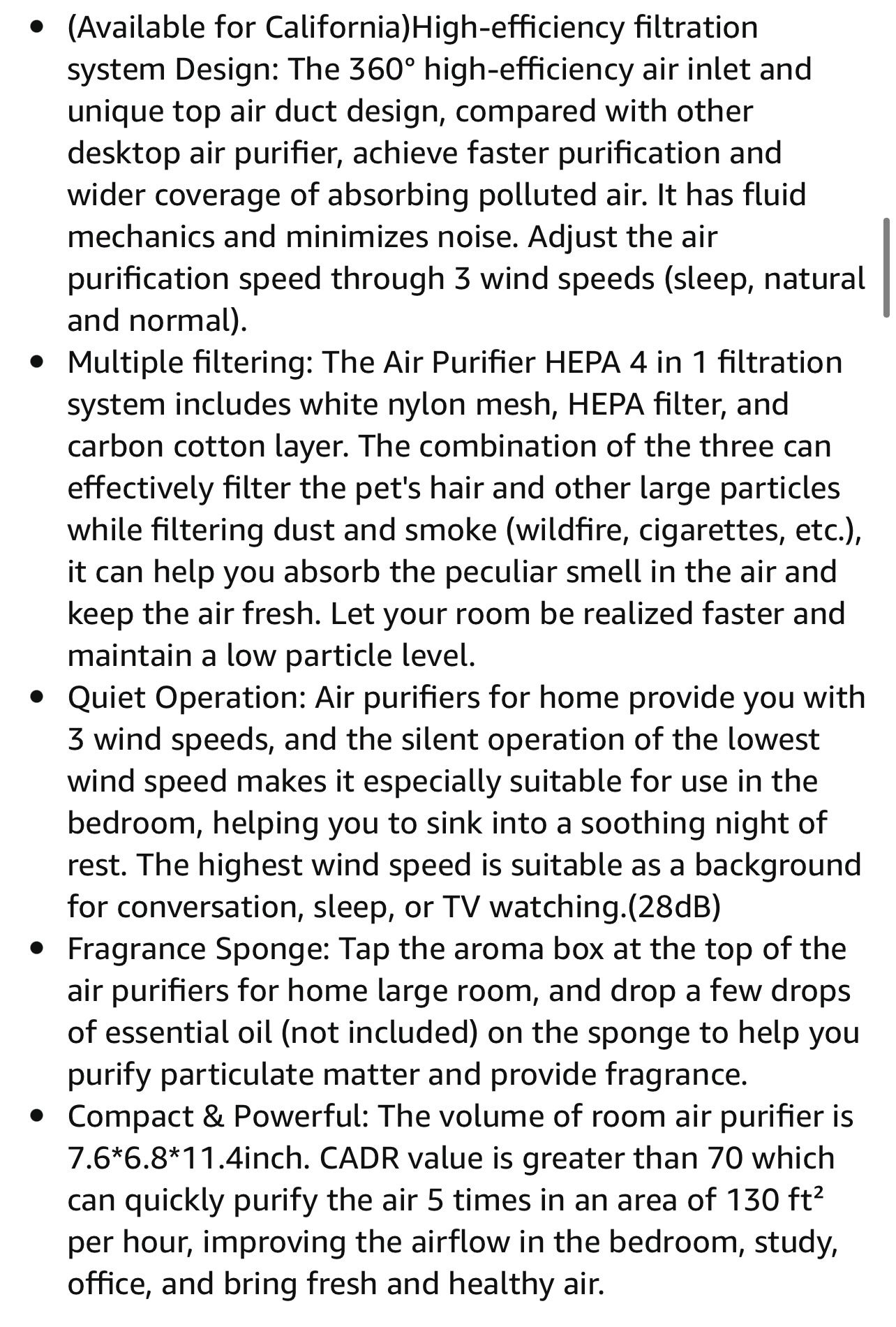 Three stage air purifier NEW