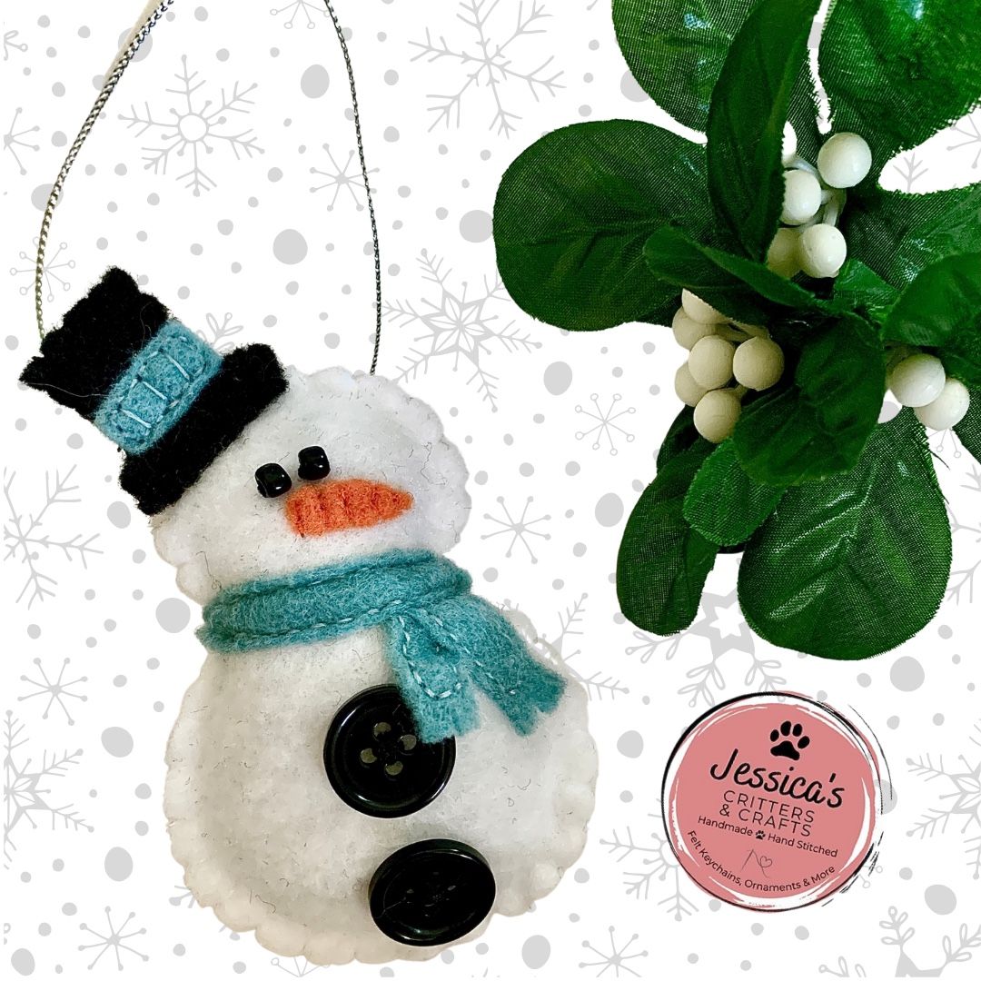 Snowman Christmas Ornaments!