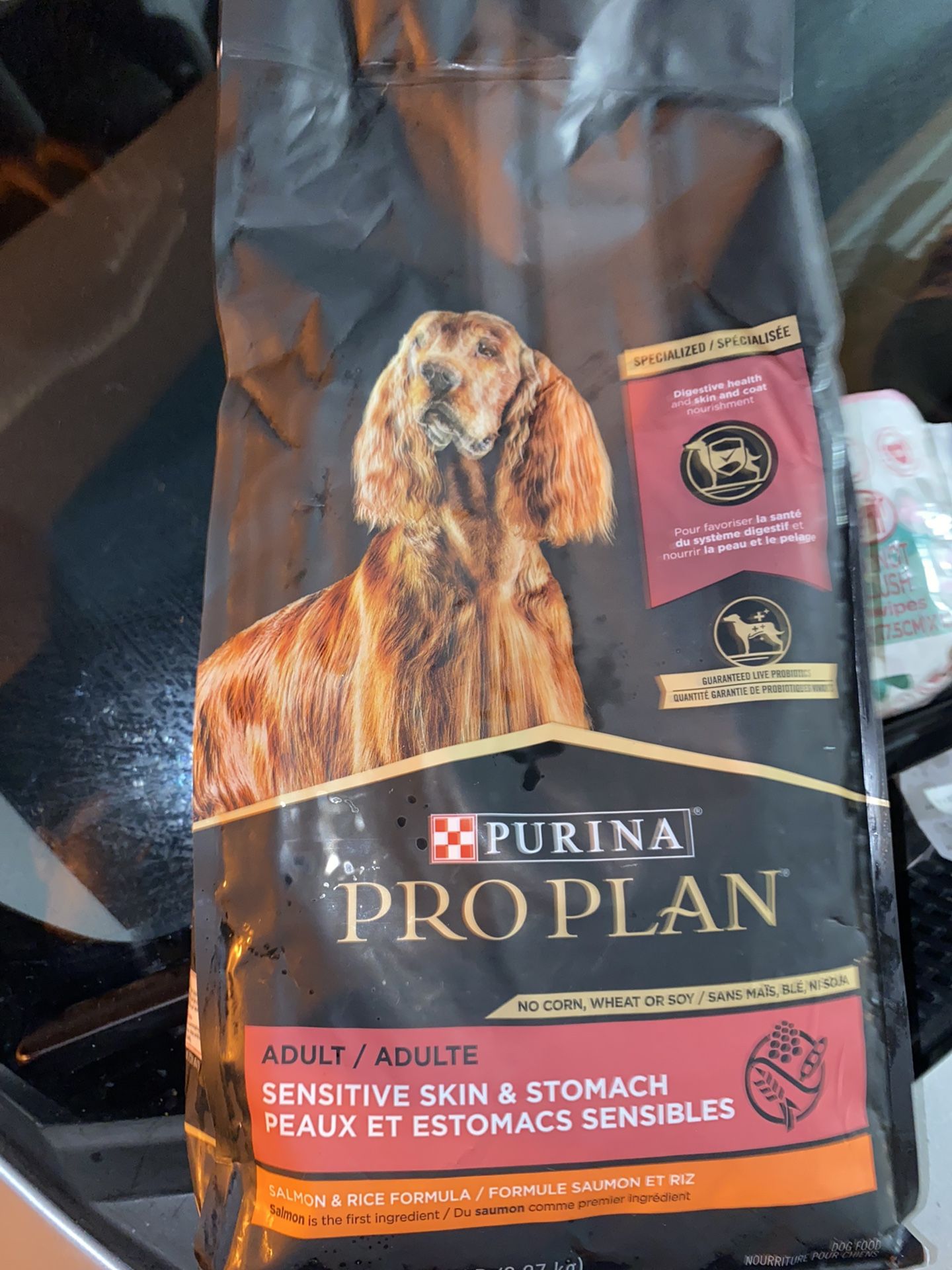 Purina Pro Plan Adult Sensitive Skin & Stomach Salmon & Rice Formula Dry Dog Food