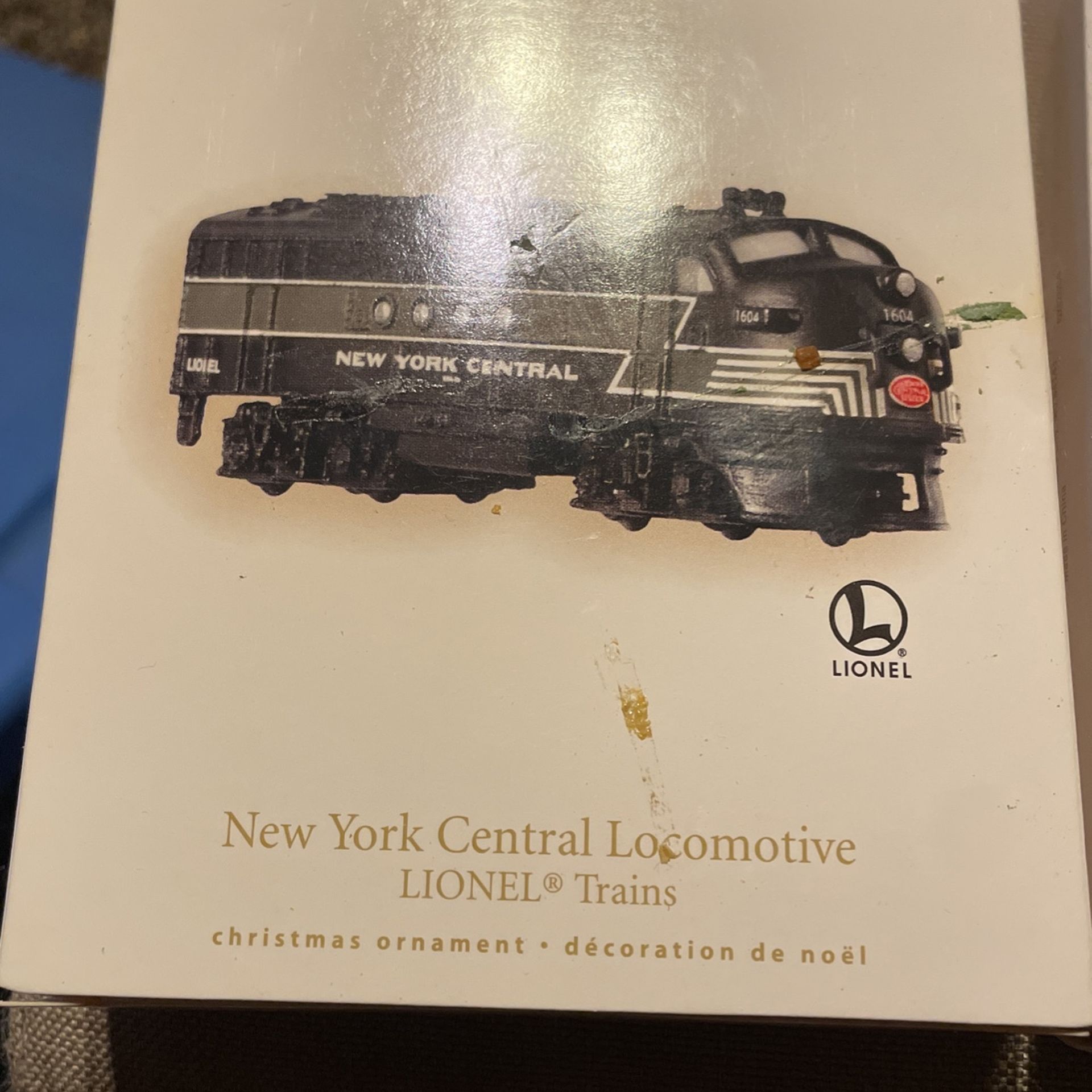 Lionel New York Hallmark Ornament Set