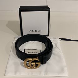 Gucci Belt 110cm 43 Inches Long GG Initials Box & Dust Bag for in Houston, TX - OfferUp
