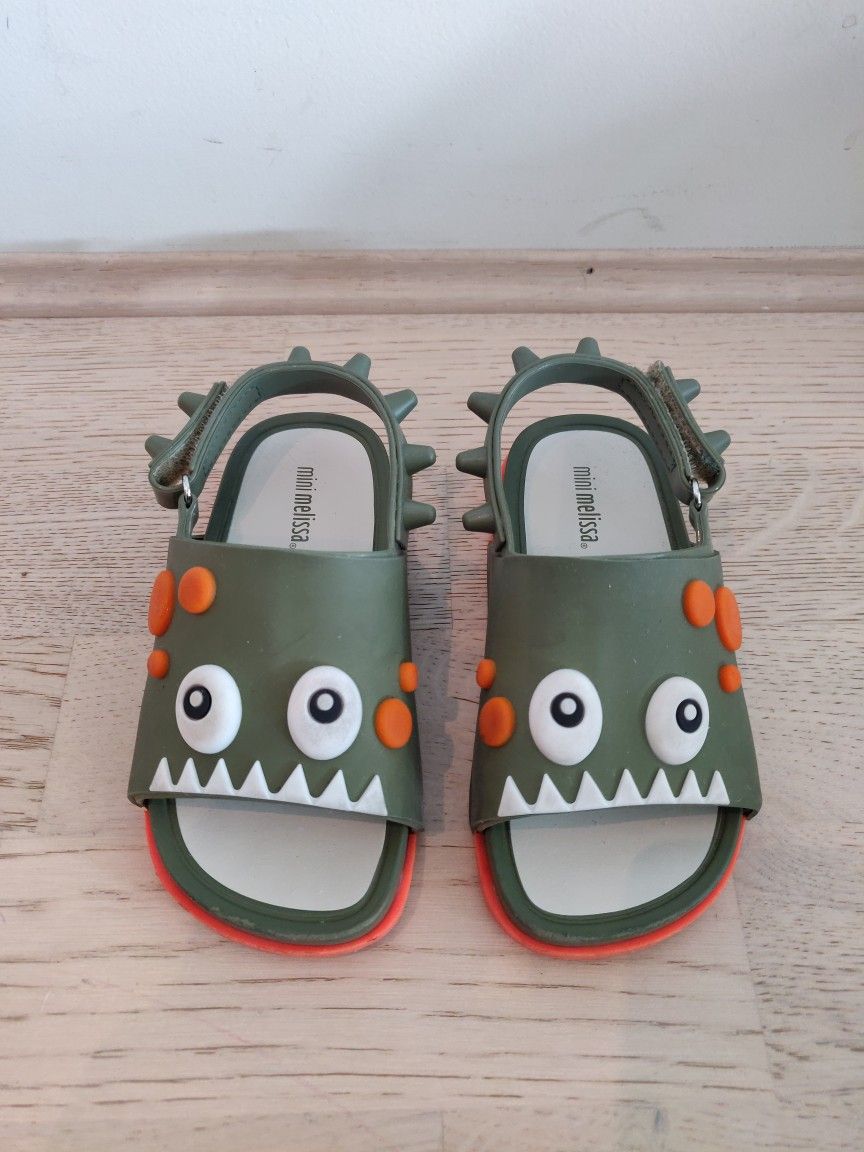 Mini Melissa Monster Beach Slide Sandal