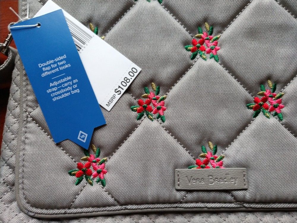 NWT Vera Bradley Turnabout Crossbody And RFID Wallet
