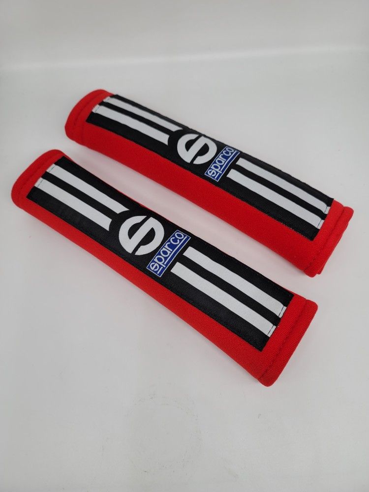 BRAND NEW UNIVERSAL SPARCO SEATBELT SHOULDER PAD CUSHION