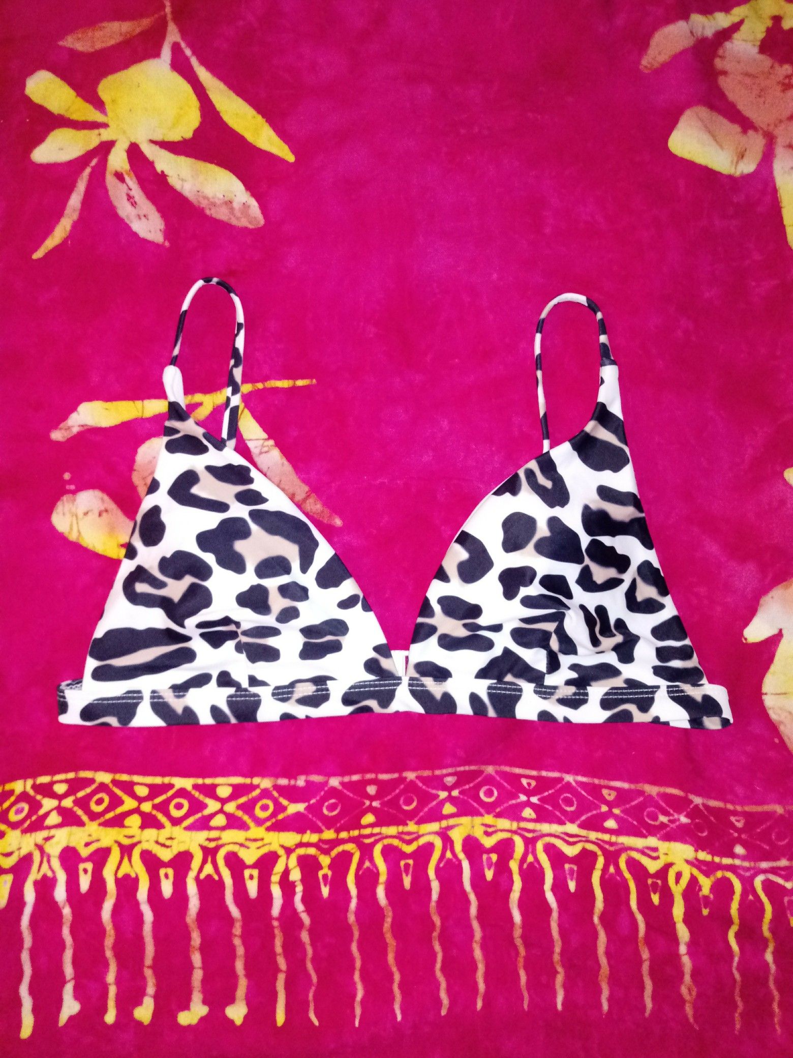Leopard Bikiny Top