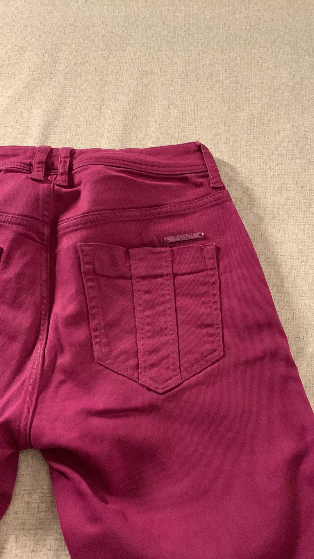 Pink Burberry Pants