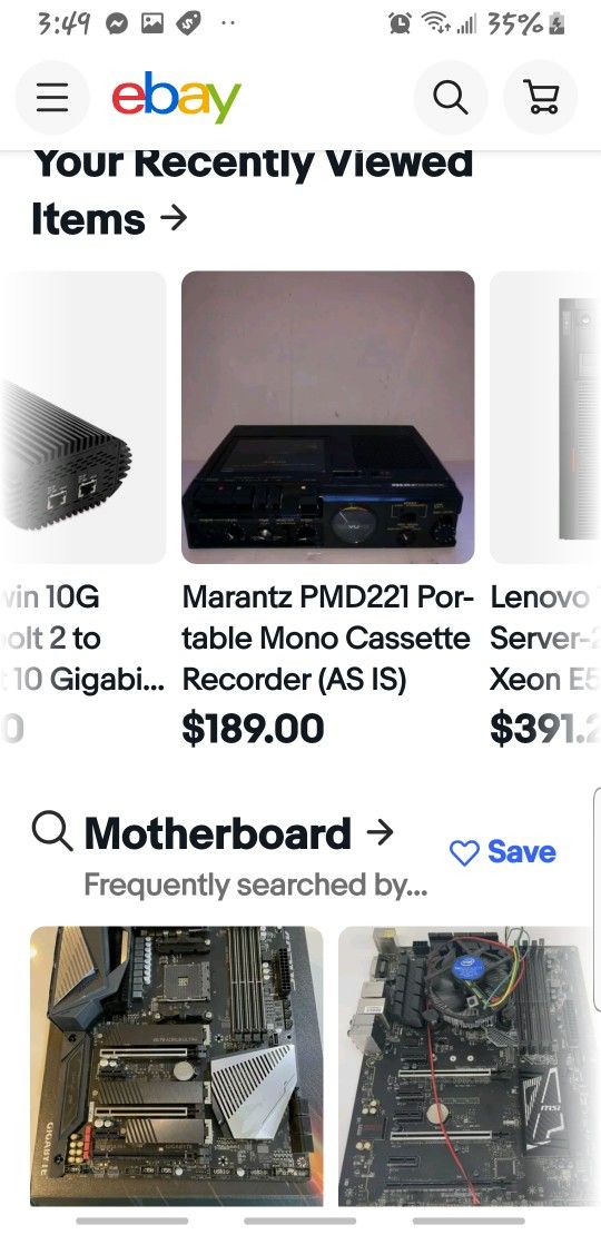 Marantz Portable Cassette Recorder
