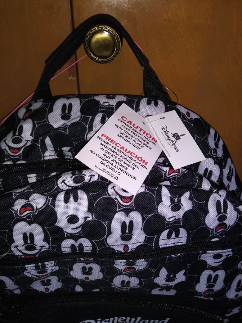 Genuine Disney Full size Mickey Mouse backpack NEW