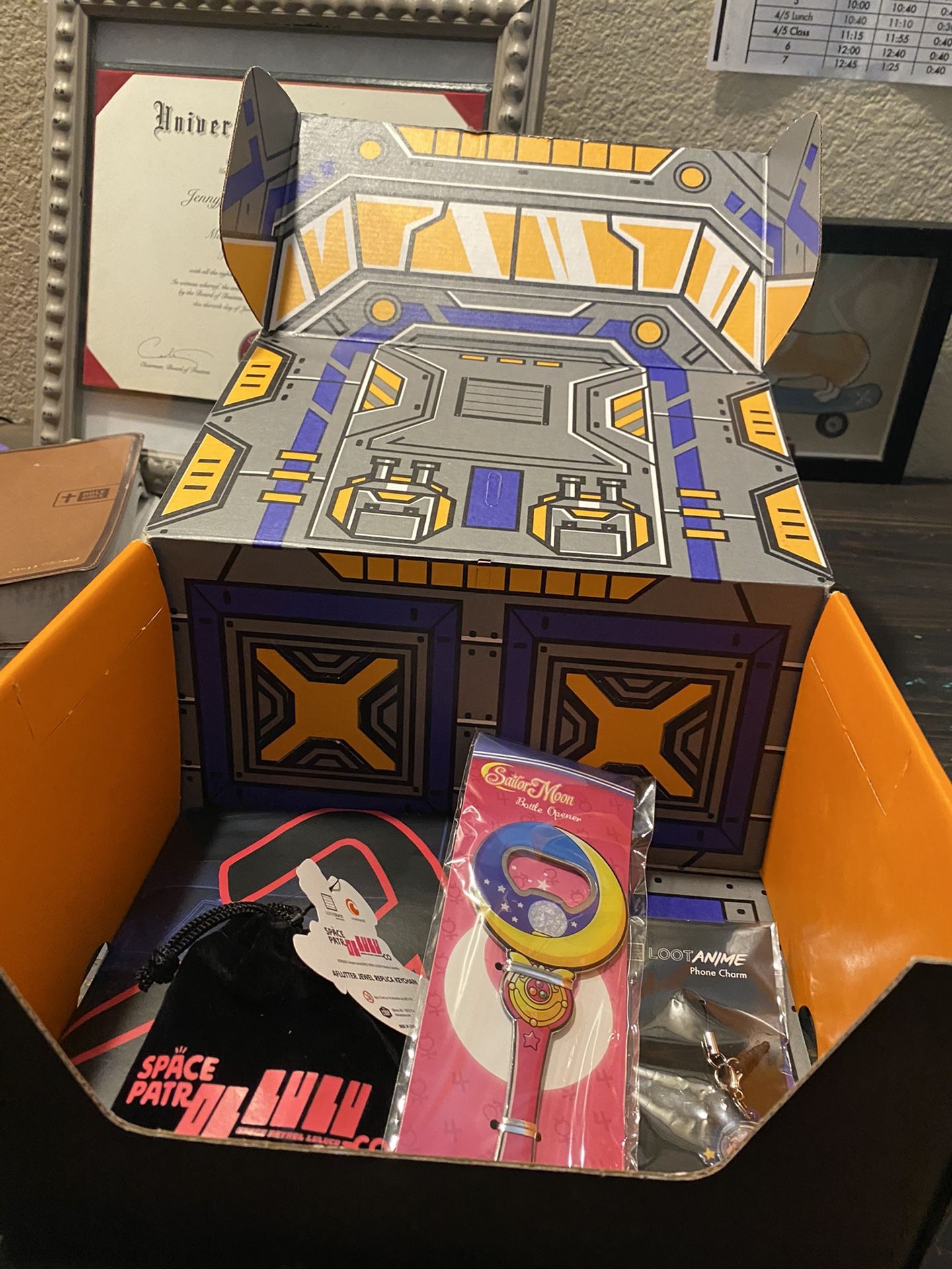 Sailor moon lot crate