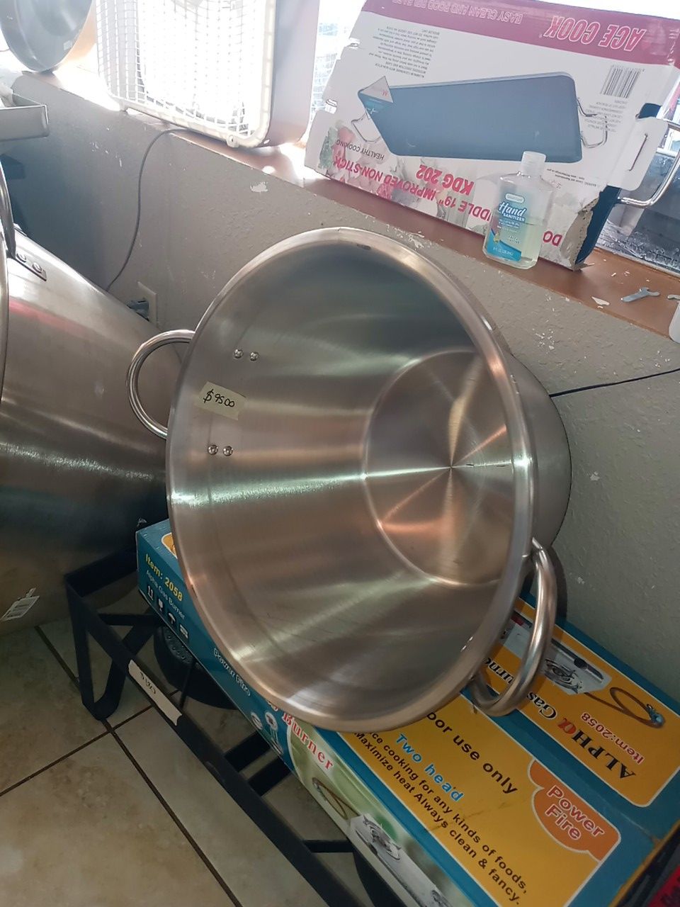 Caso, huge cooking pan