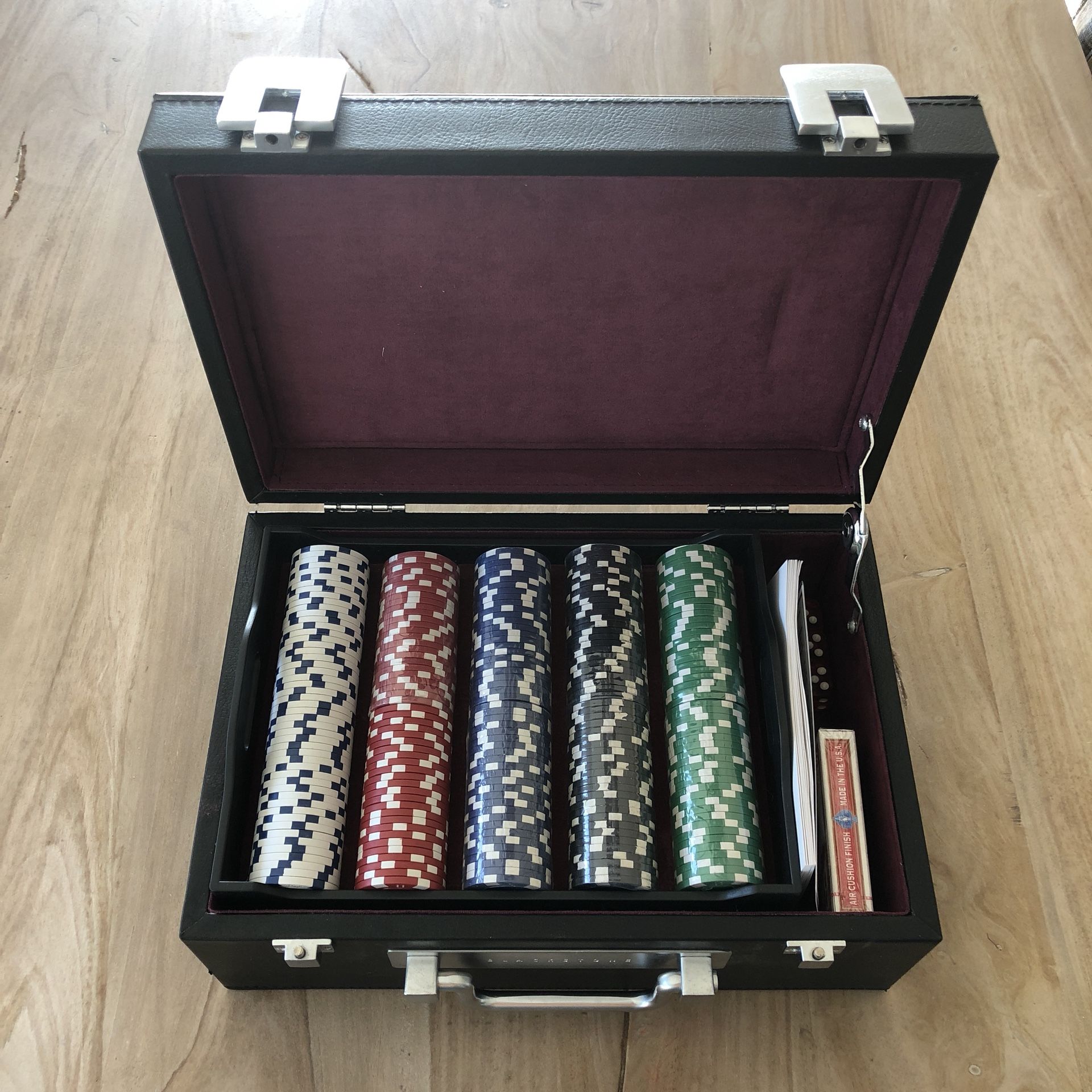 Black stone poker set munimoro.gob.pe