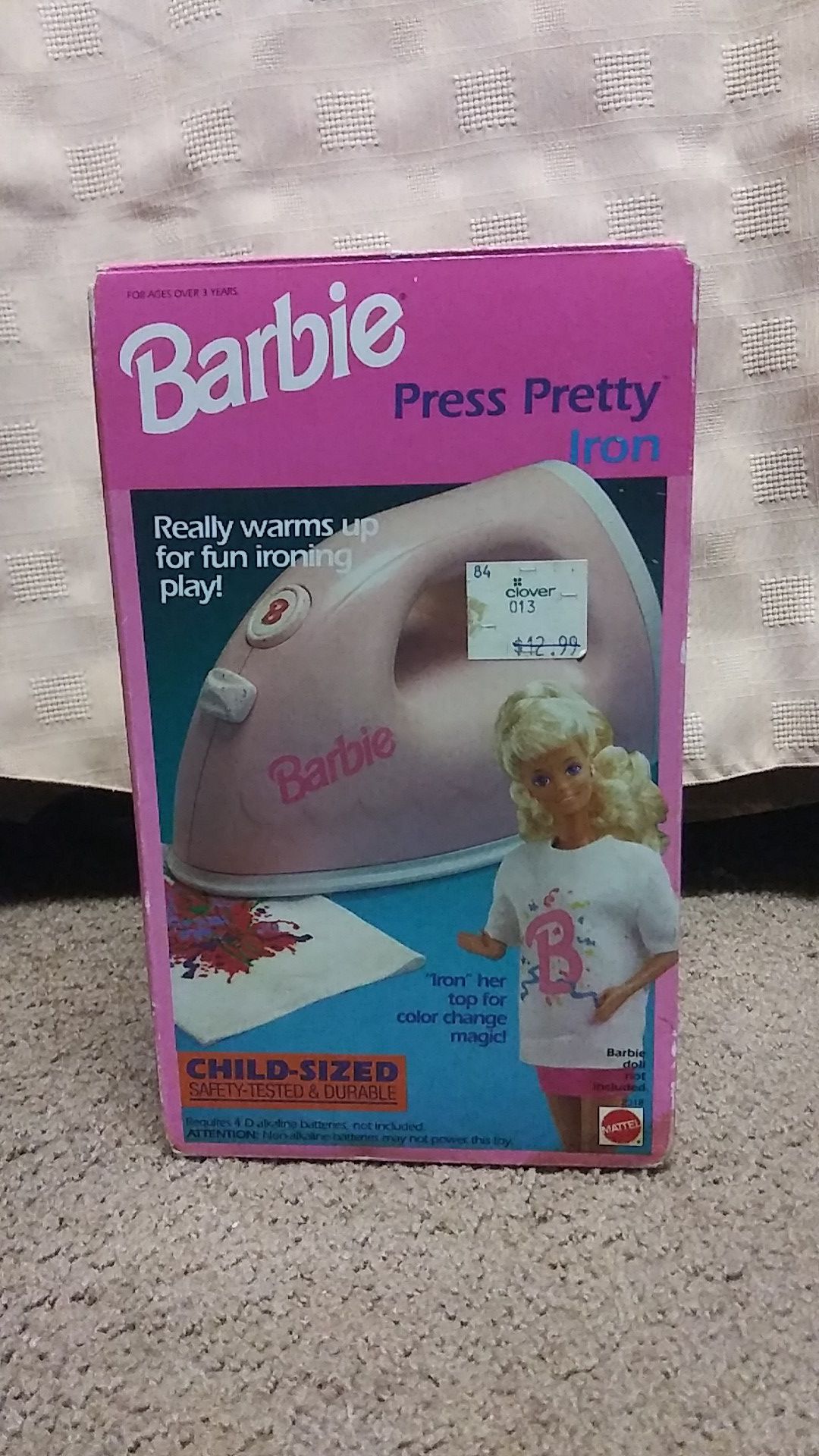 1992 Barbie Press Pretty Iron