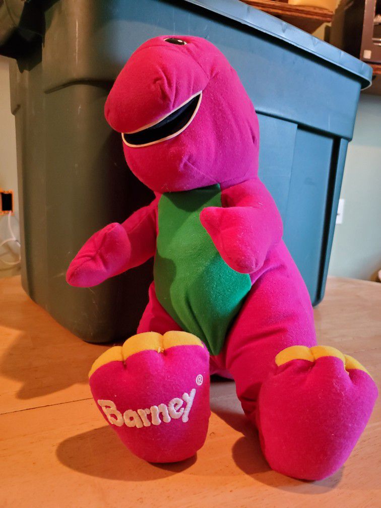 Barney Stuffed Animal