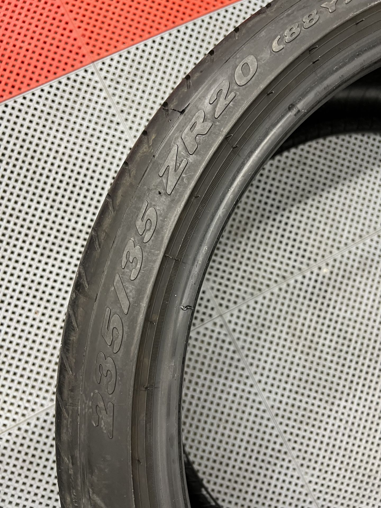 235/35/20 Pirelli Pzero Tires (pair)