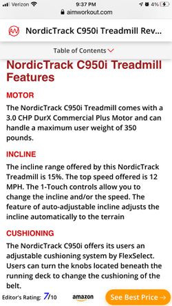 Nordic Trac C950I Thumbnail