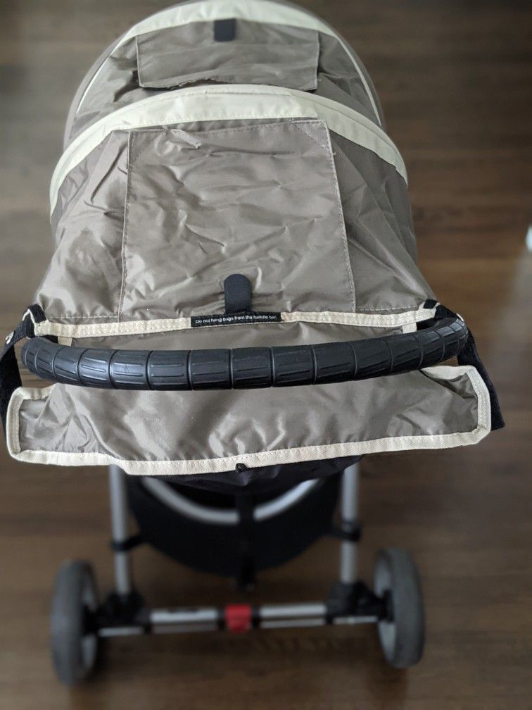 Baby Jogger City Mini Single Seat Baby Folding 3 Wheel Stroller with travel bag