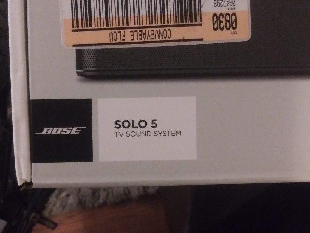 Bose solo 5 tv sounds system