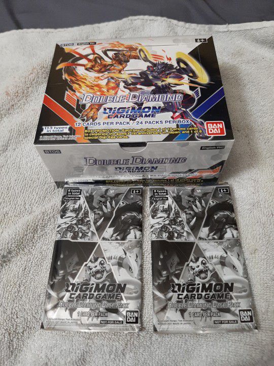 Sealed Did You Mind Booster Box Of Double Diamond With 2 Dash Packs