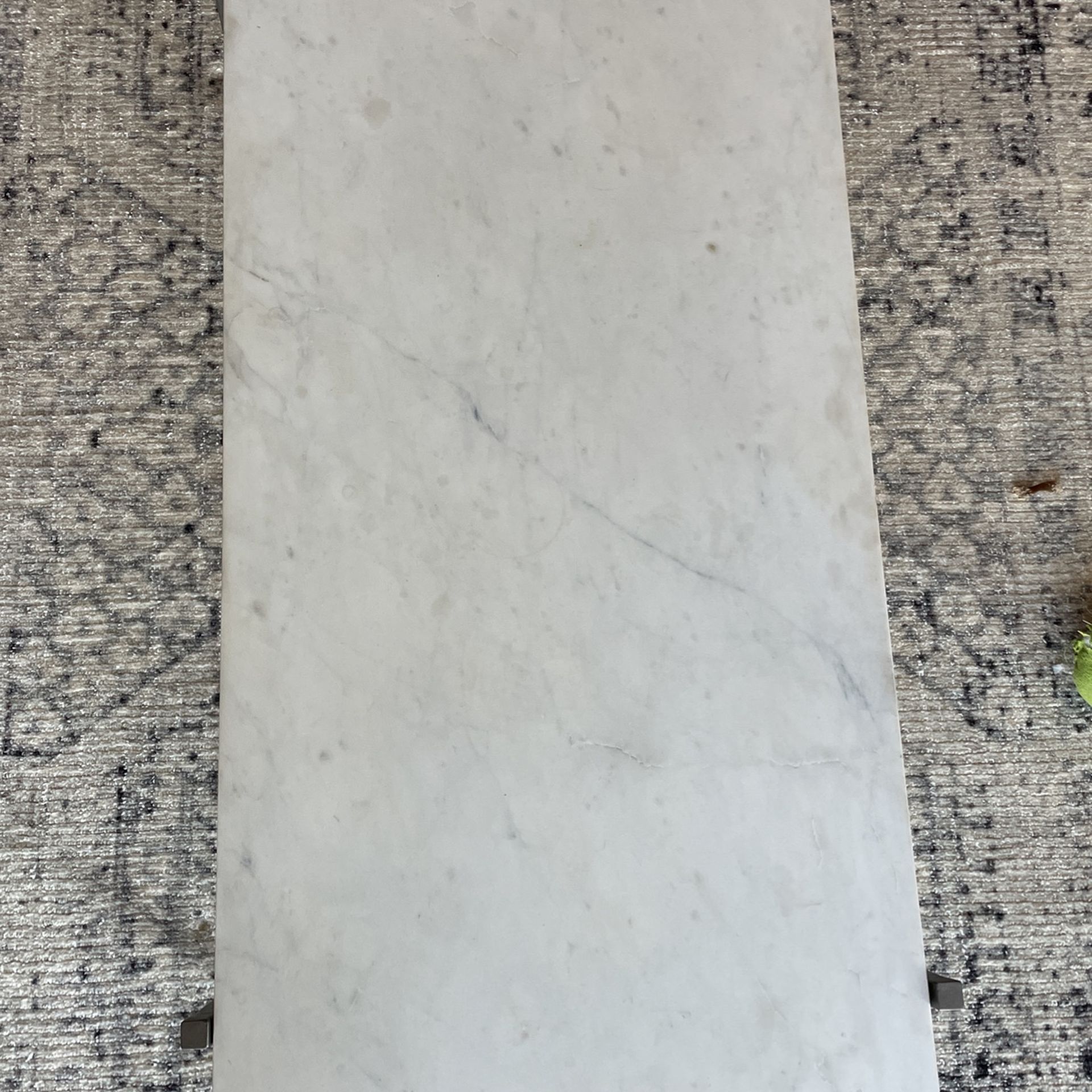 CB2 Marble Coffee Table
