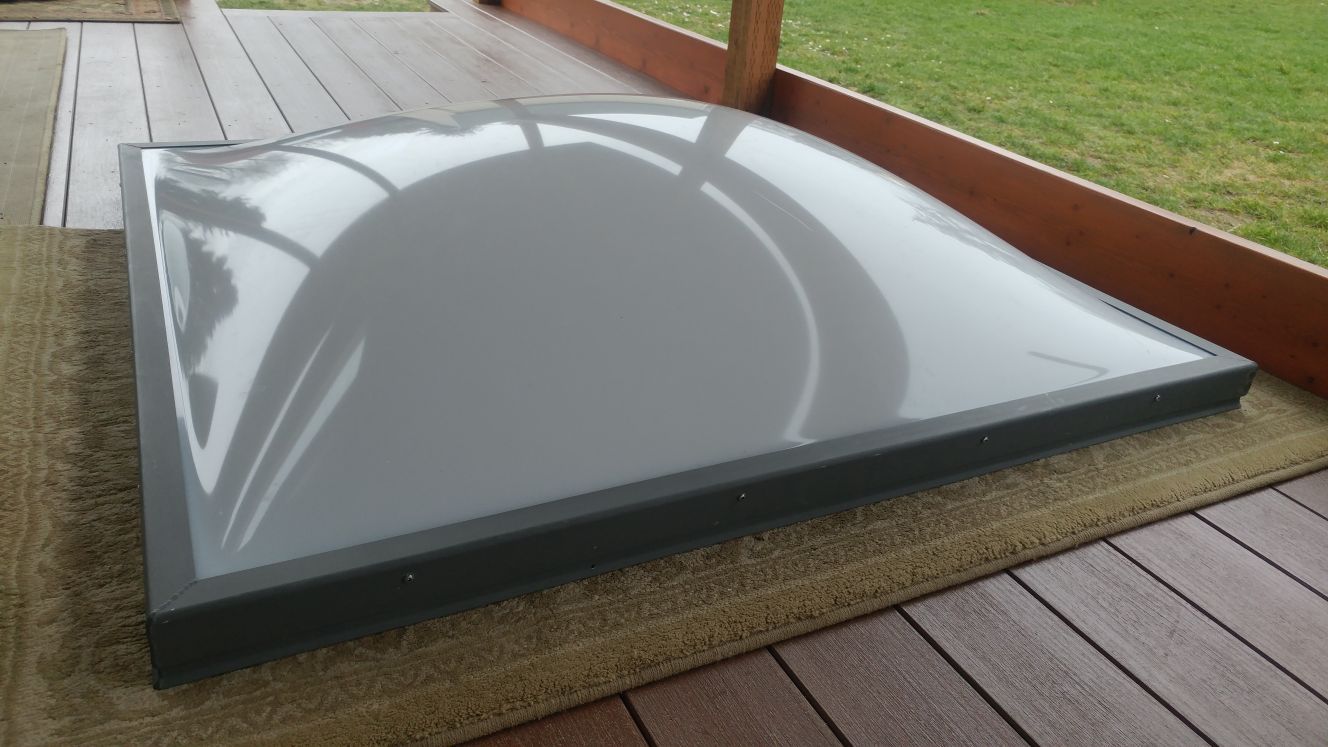 Crystallite dome skylights white for Sale in WA OfferUp