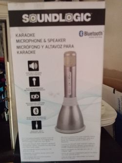 Bluetooth Karaoke Mic w/Speaker. Thumbnail
