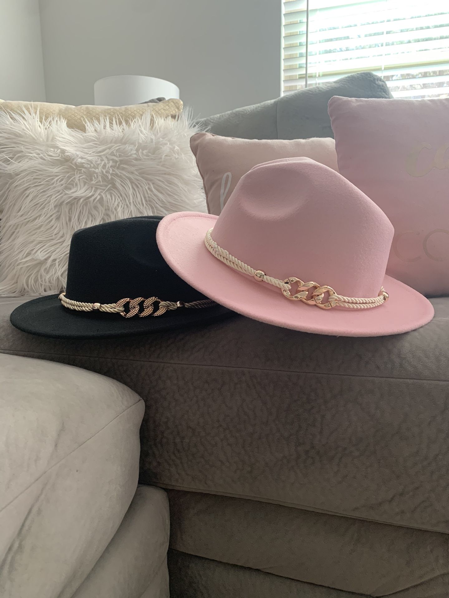 Wide Brim Fedora Hat