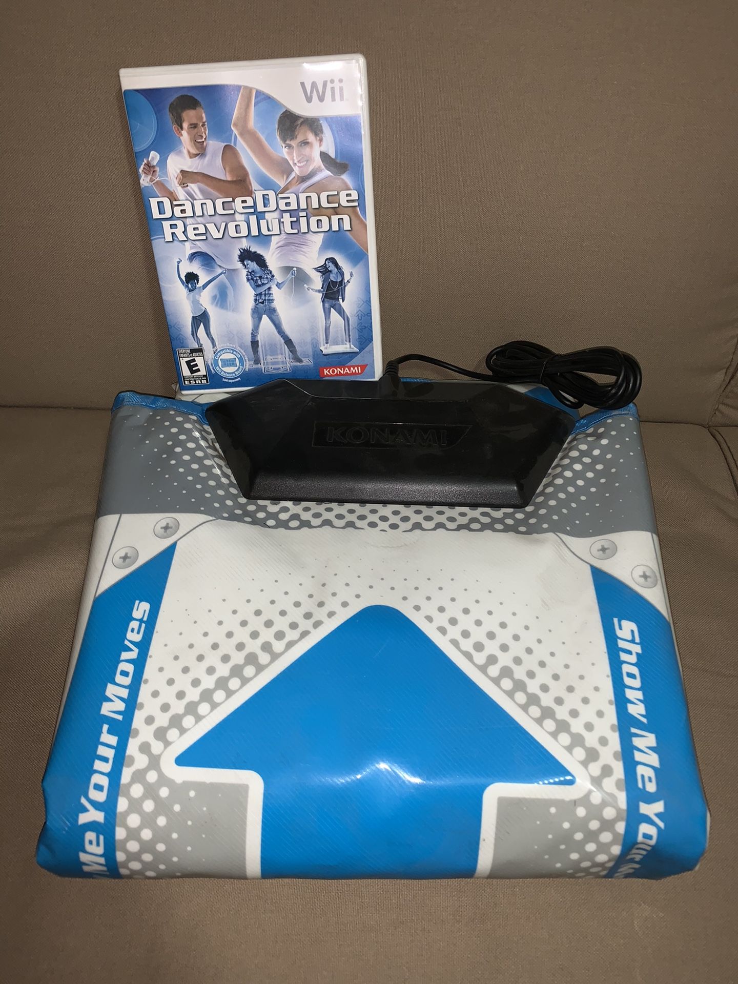 25 or best offer DDR Nintendo Wii/Wii U Dance Dance Revolution with officially licensed dance