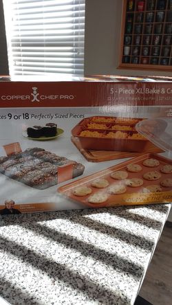 Copper Chef Pro 5- Piece XL Bake & Crisp Pan Thumbnail