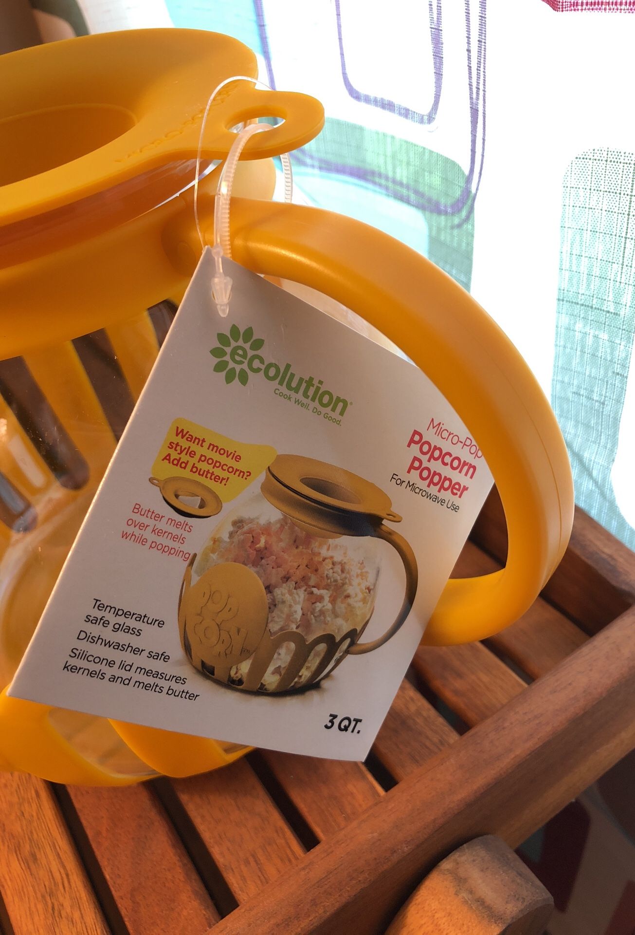 Evolution Microwave popcorn popper