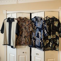 Lot Of 4 Men’s Dress Shirts Thumbnail
