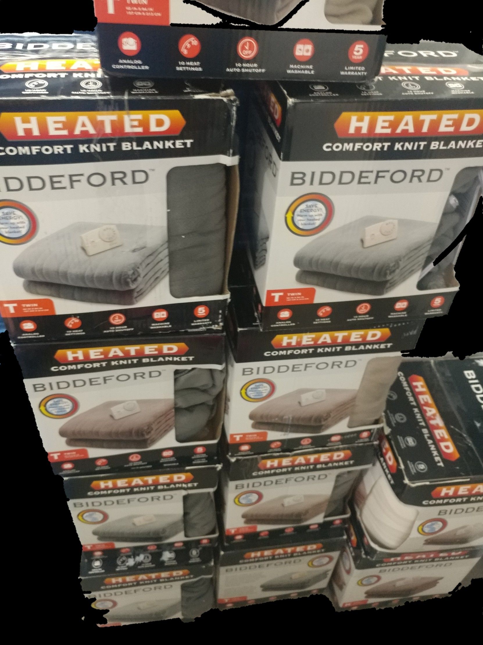 TWIN SIZE HEATED BLANKETS