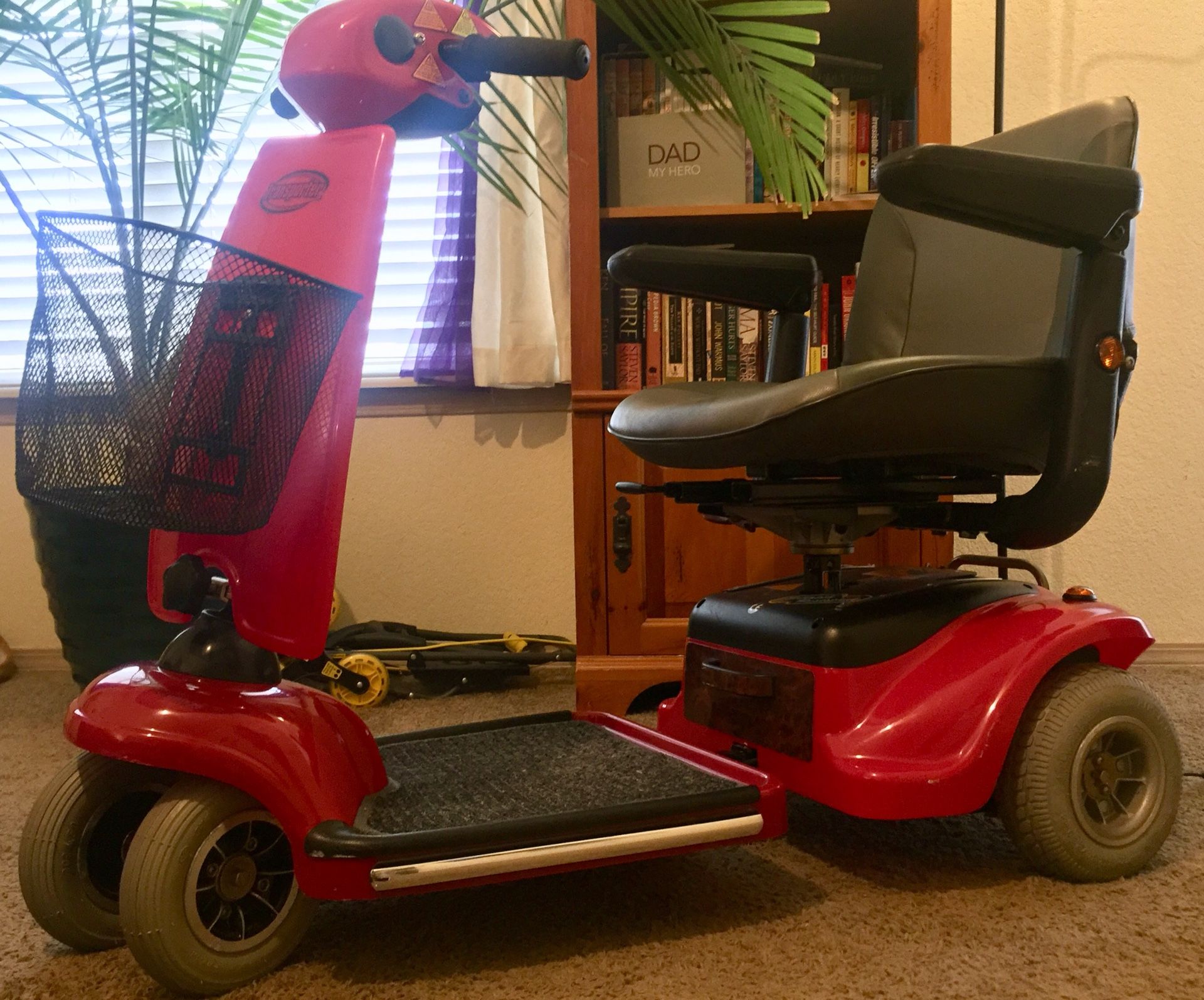 Hoveround Transporter LX Mobility Scooter & Harmar Hoverlift 500, Trunk