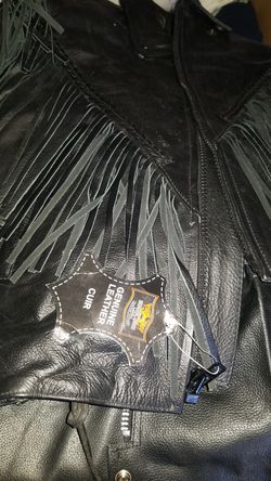 Milwaukee leather chaps and jacket Thumbnail