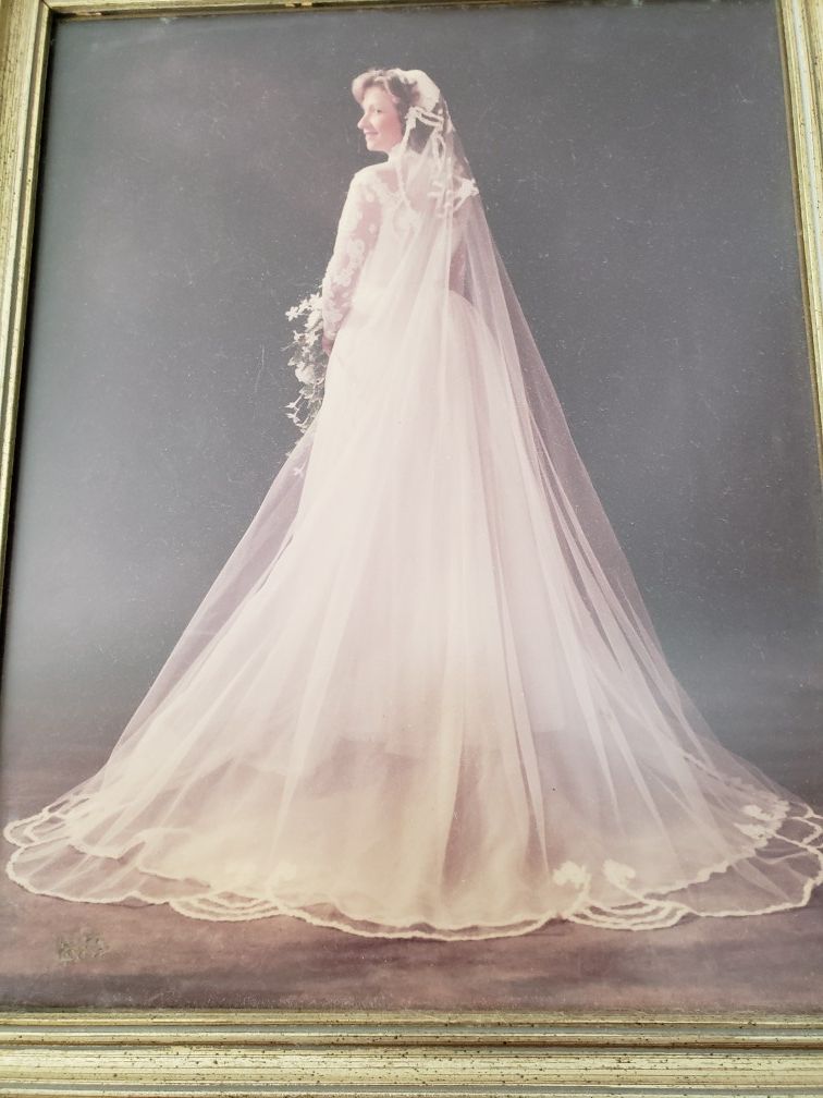 Vintage Wedding Dress Ecru