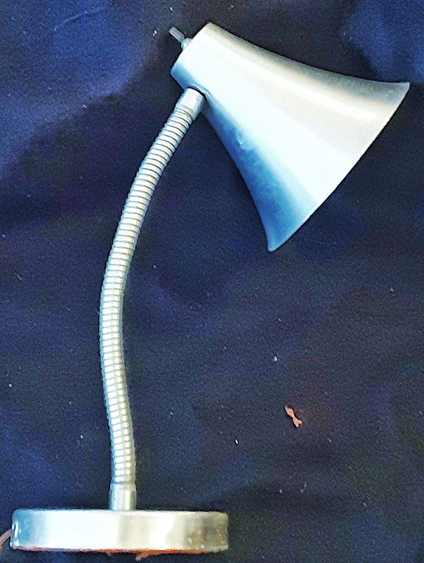 Mid Century Modern Spun aluminum Desk Lamp RUSSEL WRIGHT ERA