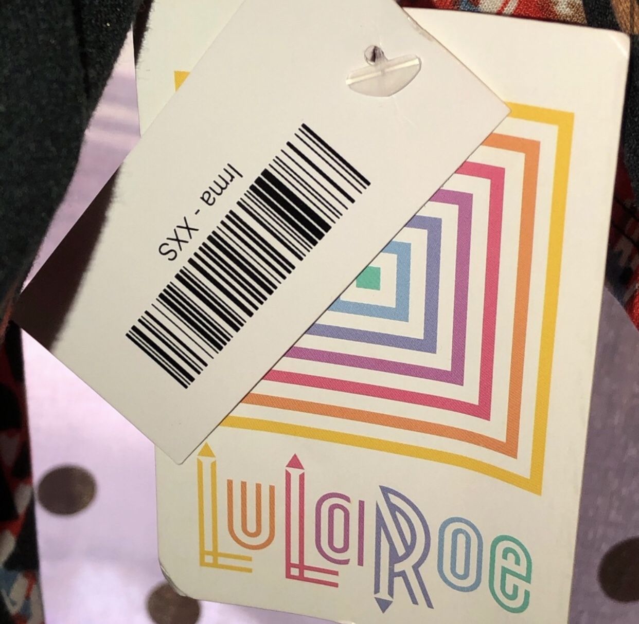 NWT LuLaRoe Irma Size XXS Shirt