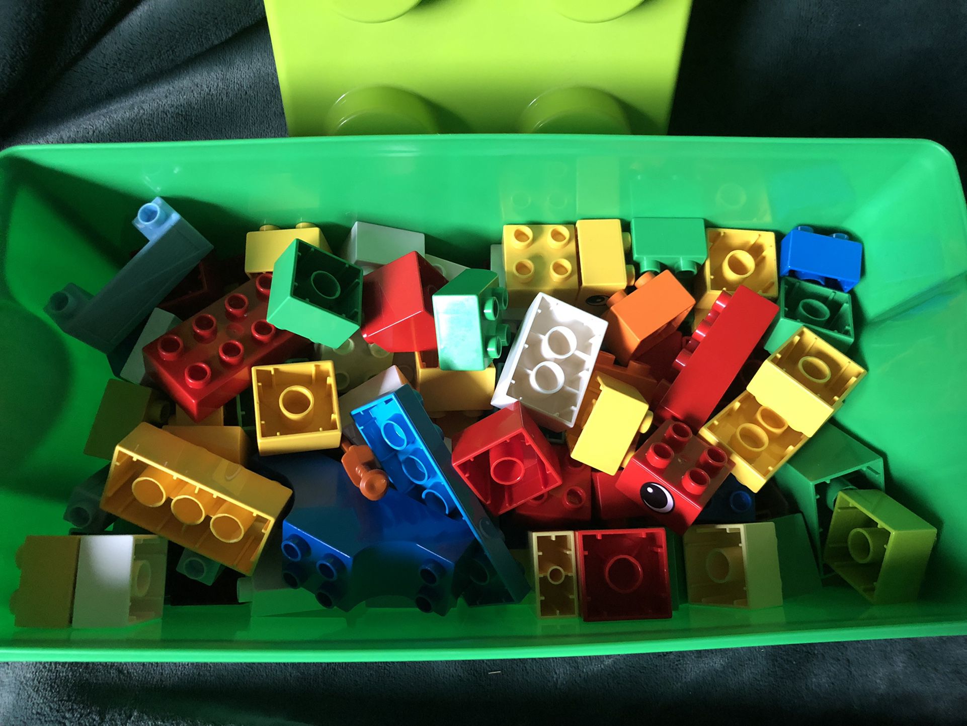 Box Of Lego Duplos