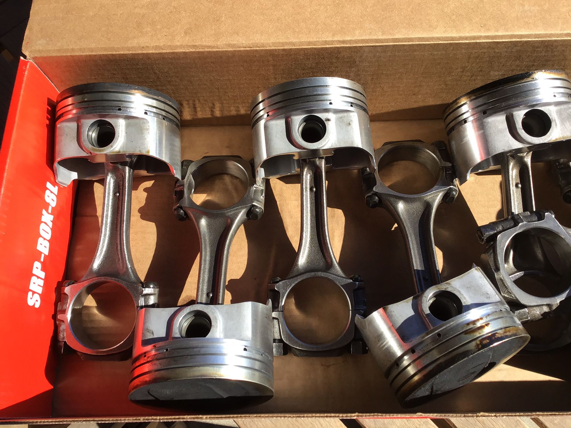 BBC pistion and rods Whole Set