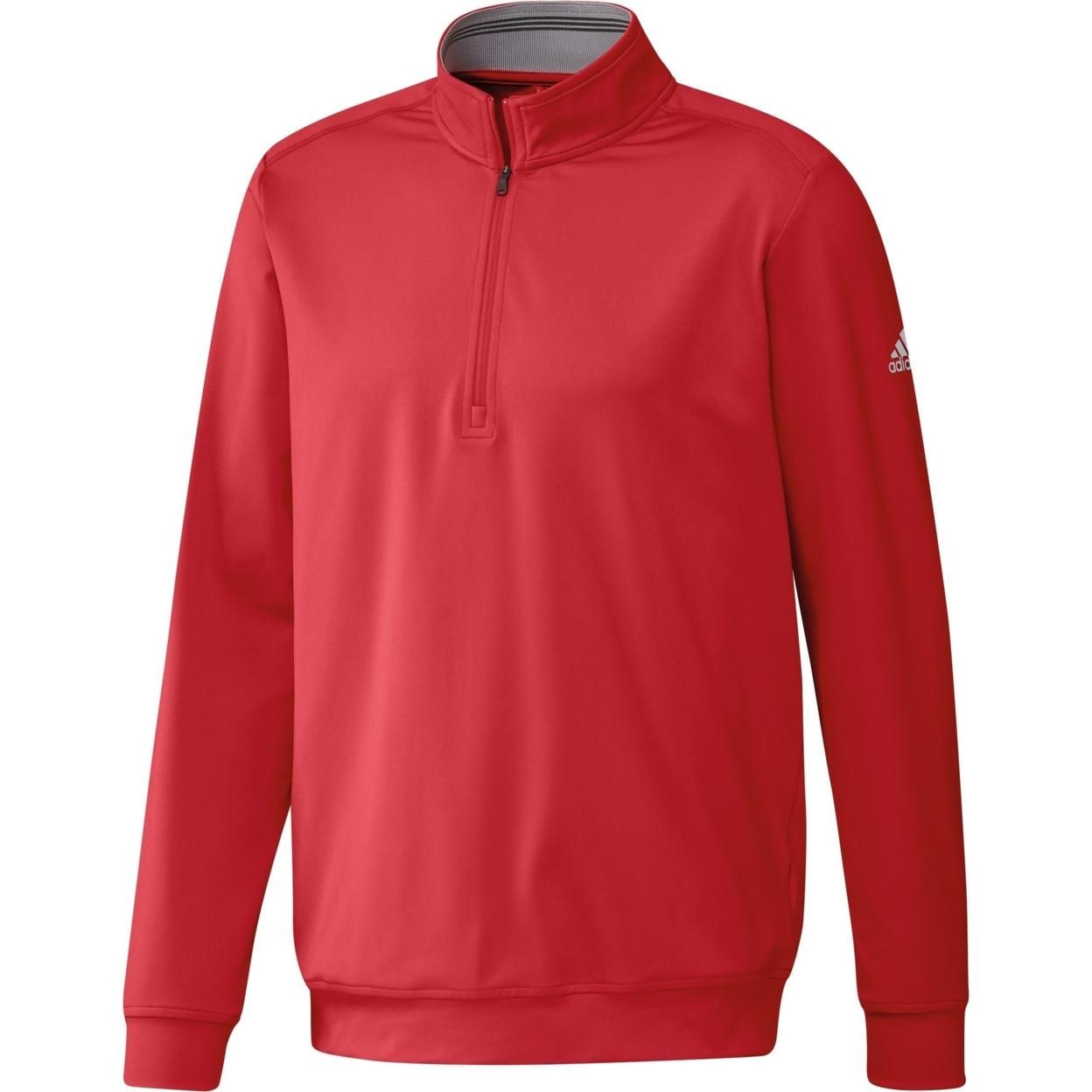 Adidas Mens Classic Club Zip Sweater Size S