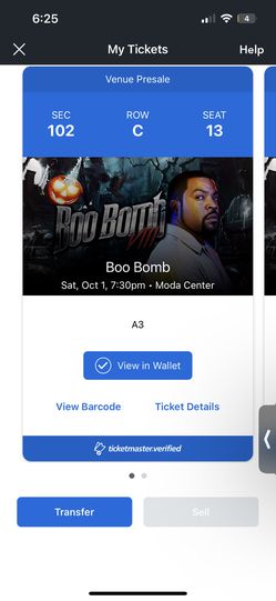 Boo Boom  Tickets  Thumbnail