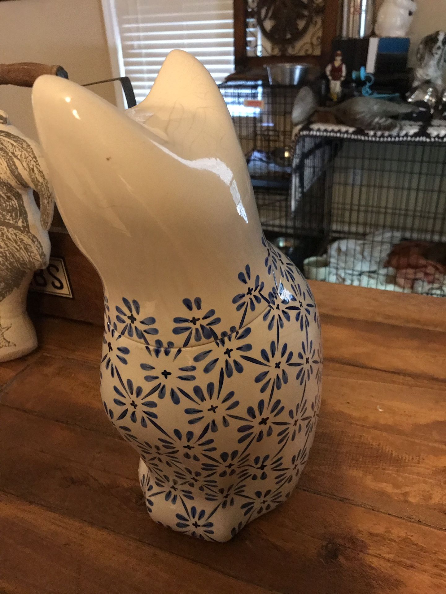 Cat cookie jar