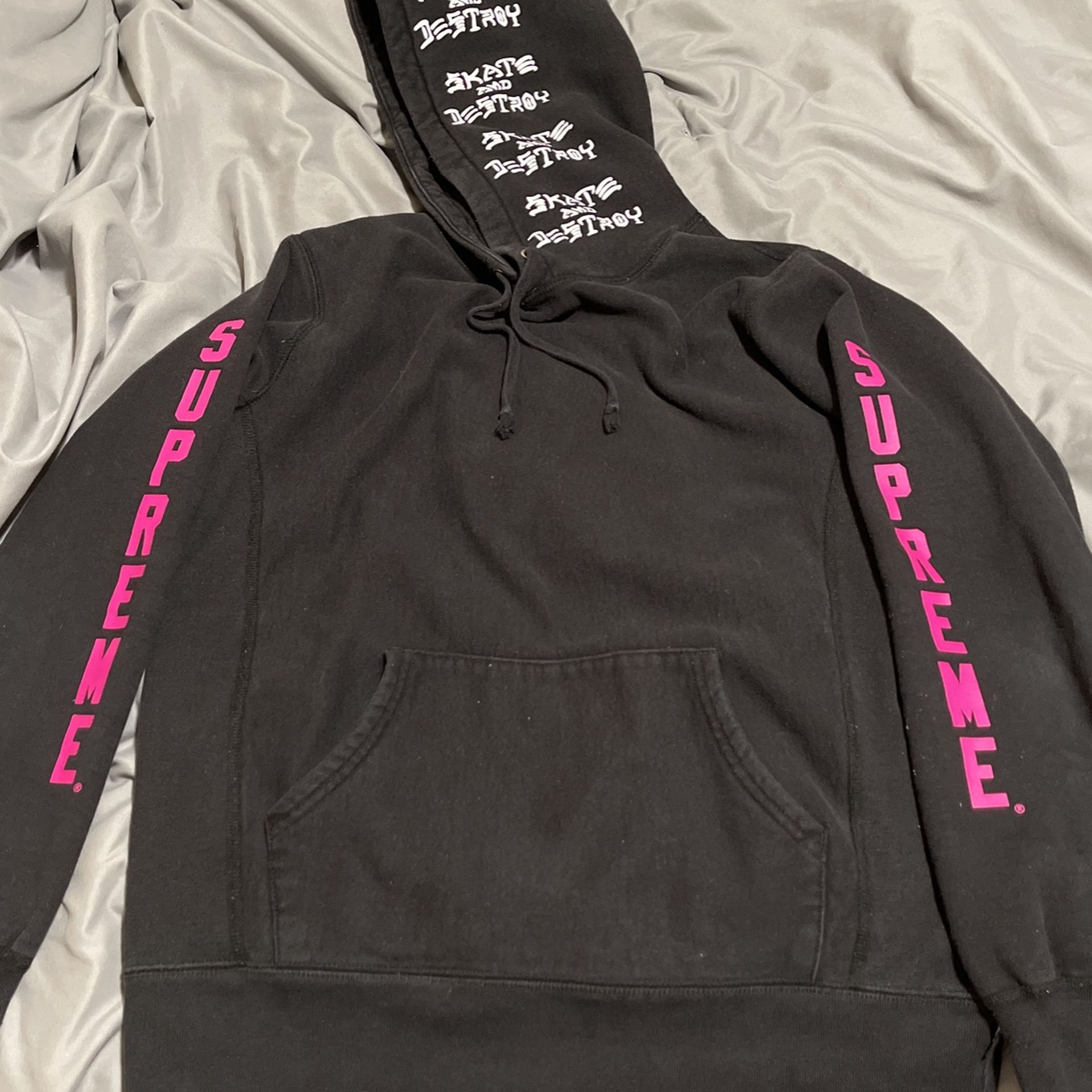 Supreme Thrasher Boyfriend Hoodie Sz Medium