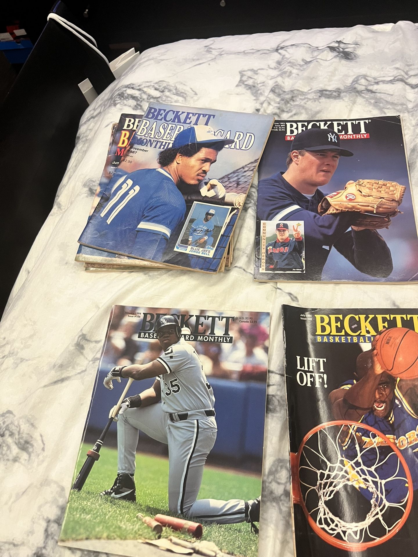 Lot Of Vintage Sports Magazines