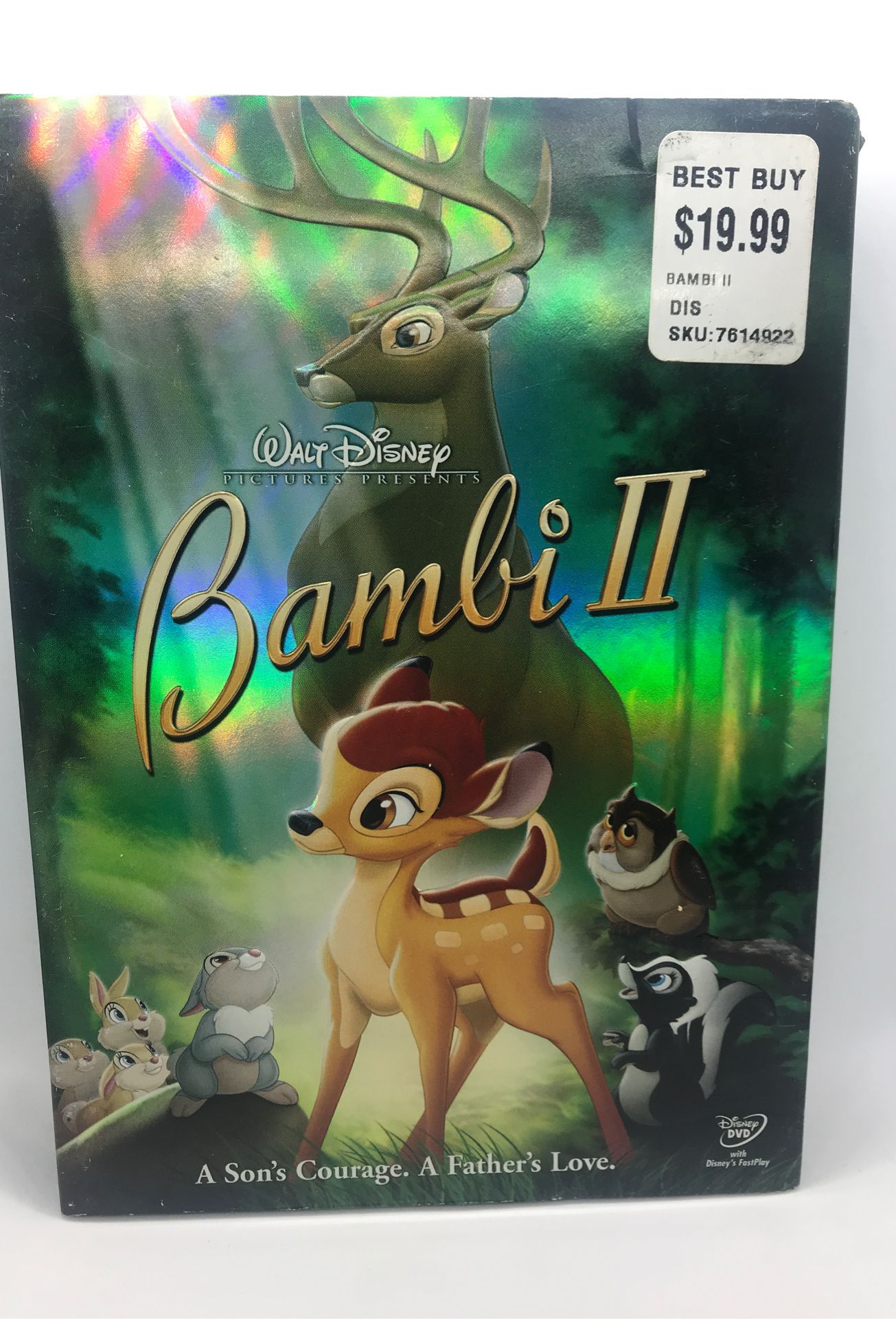 Disney’s Bambi 2 DVD brand new