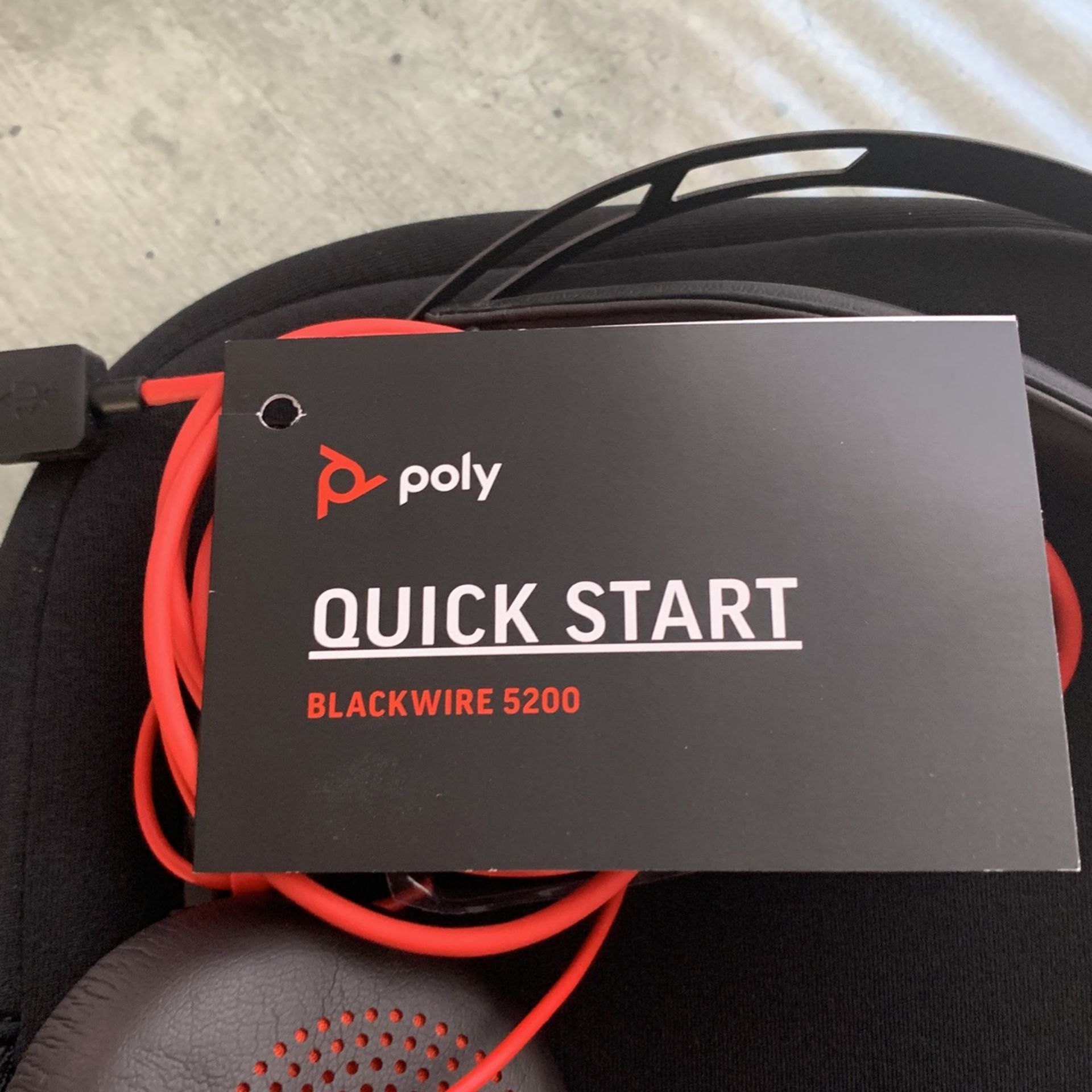 Poly Blackwire 5200 Headset