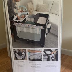 Ingenuity Smart and Simple Packable Portable Playard with Changing Table - Ridgedale Thumbnail