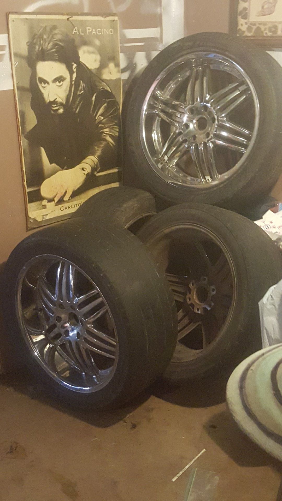 DURUN 22INCH RIMS AND TIRES