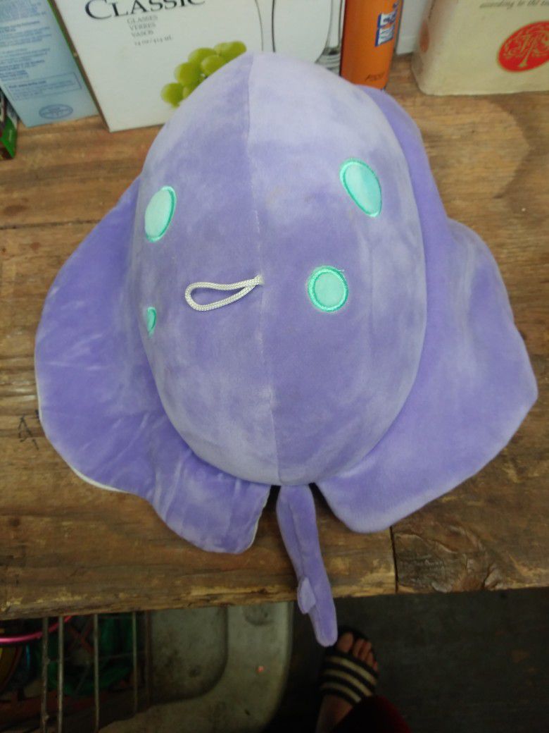 Sting Ray Purple Stuffed Animal